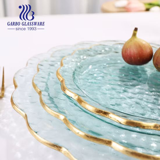 Простой Салат Эмалированный Стейк Фрукты Эмалированное Блюдо Металлические Синие Блюда