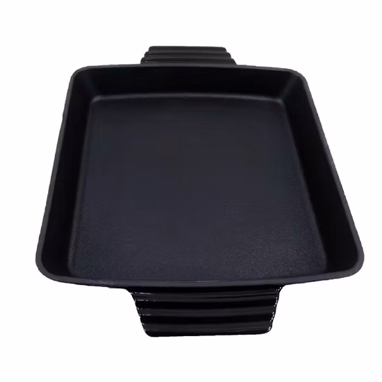 23x23 см квадратный эмалированный фарфор керамический чугунный противень для выпечки лоток для запекания